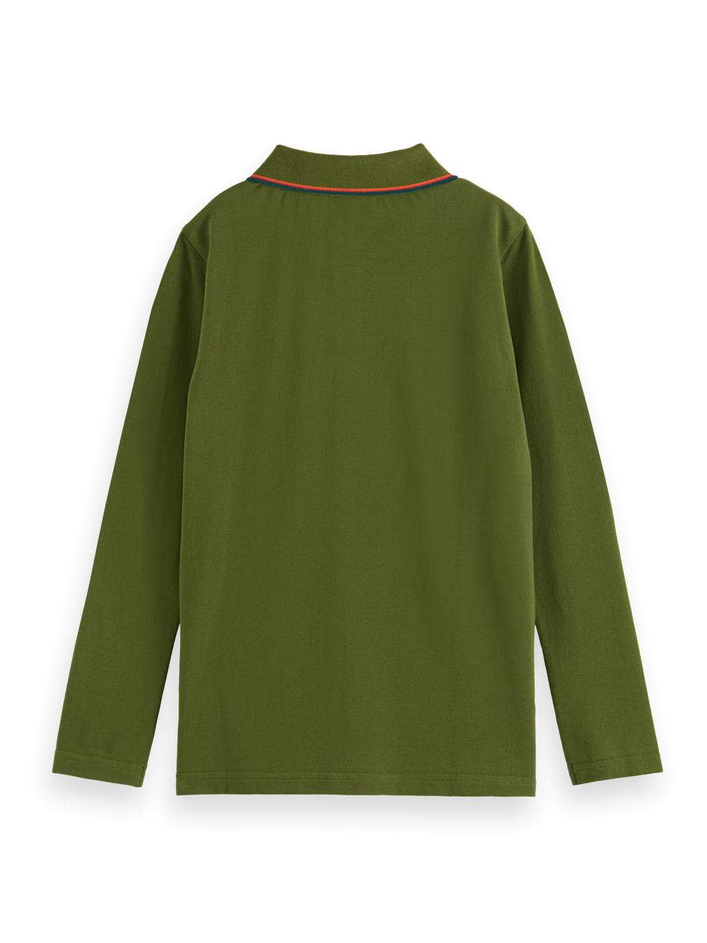 Boys LONG-SLEEVED POLO WITH TIPPING