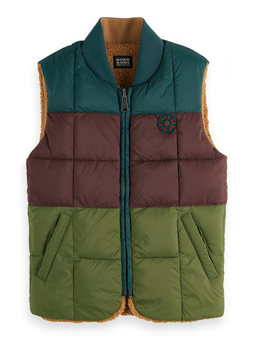 REVERSIBLE PADDED BODY WARMER