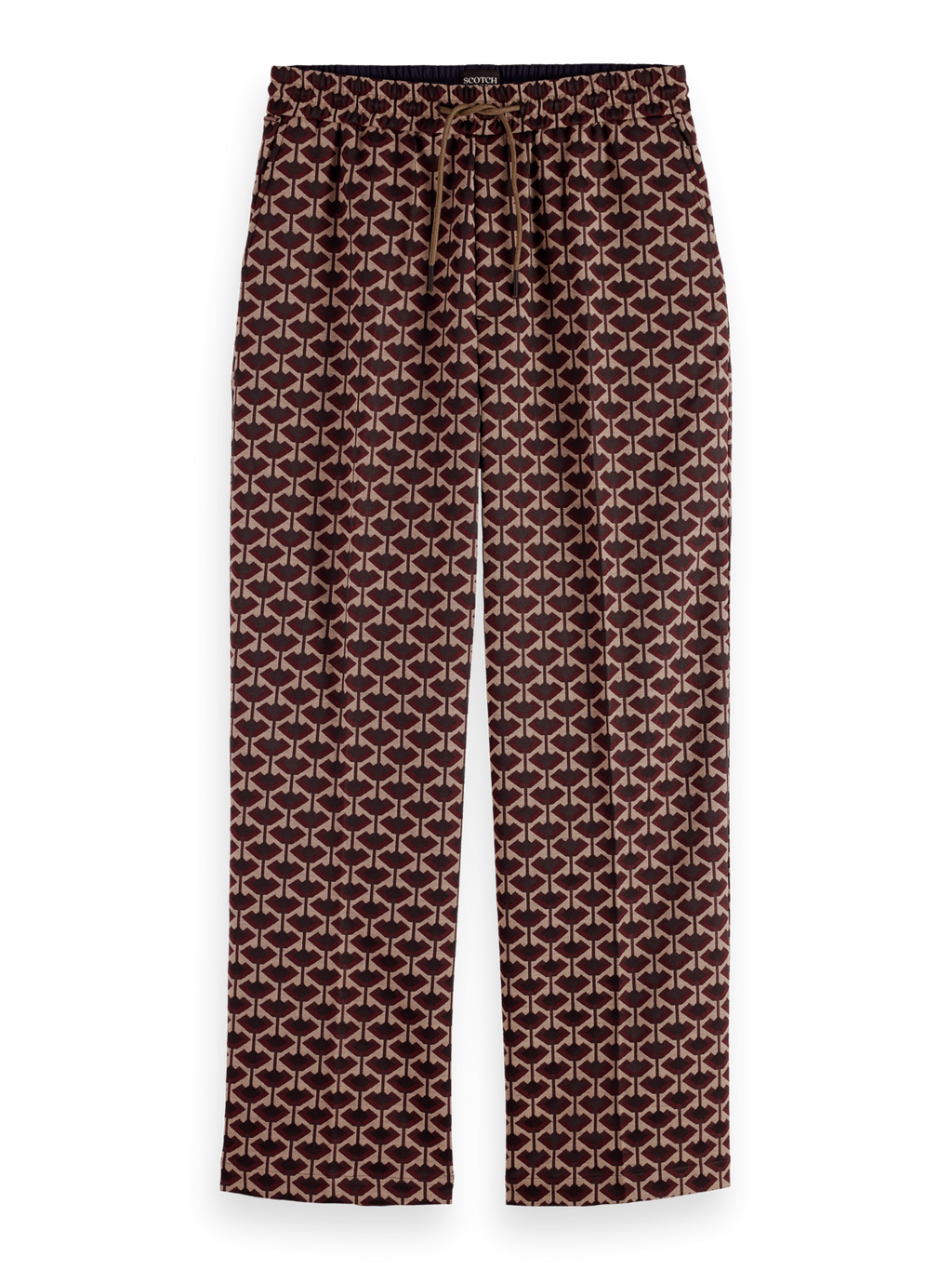 STRAIGHT FIT JACQUARD JOGGER