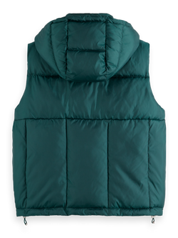 BODYWARMER WITH HOOD