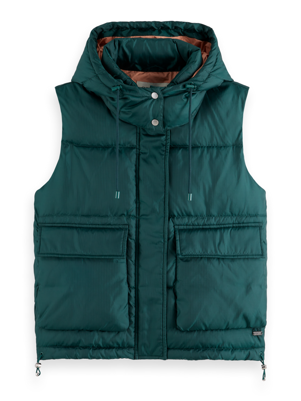 BODYWARMER WITH HOOD