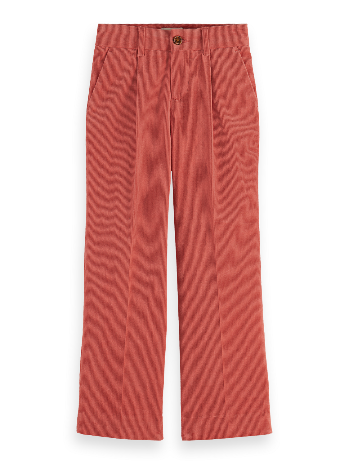 STRAIGHT LEG CORDUROY PANTS