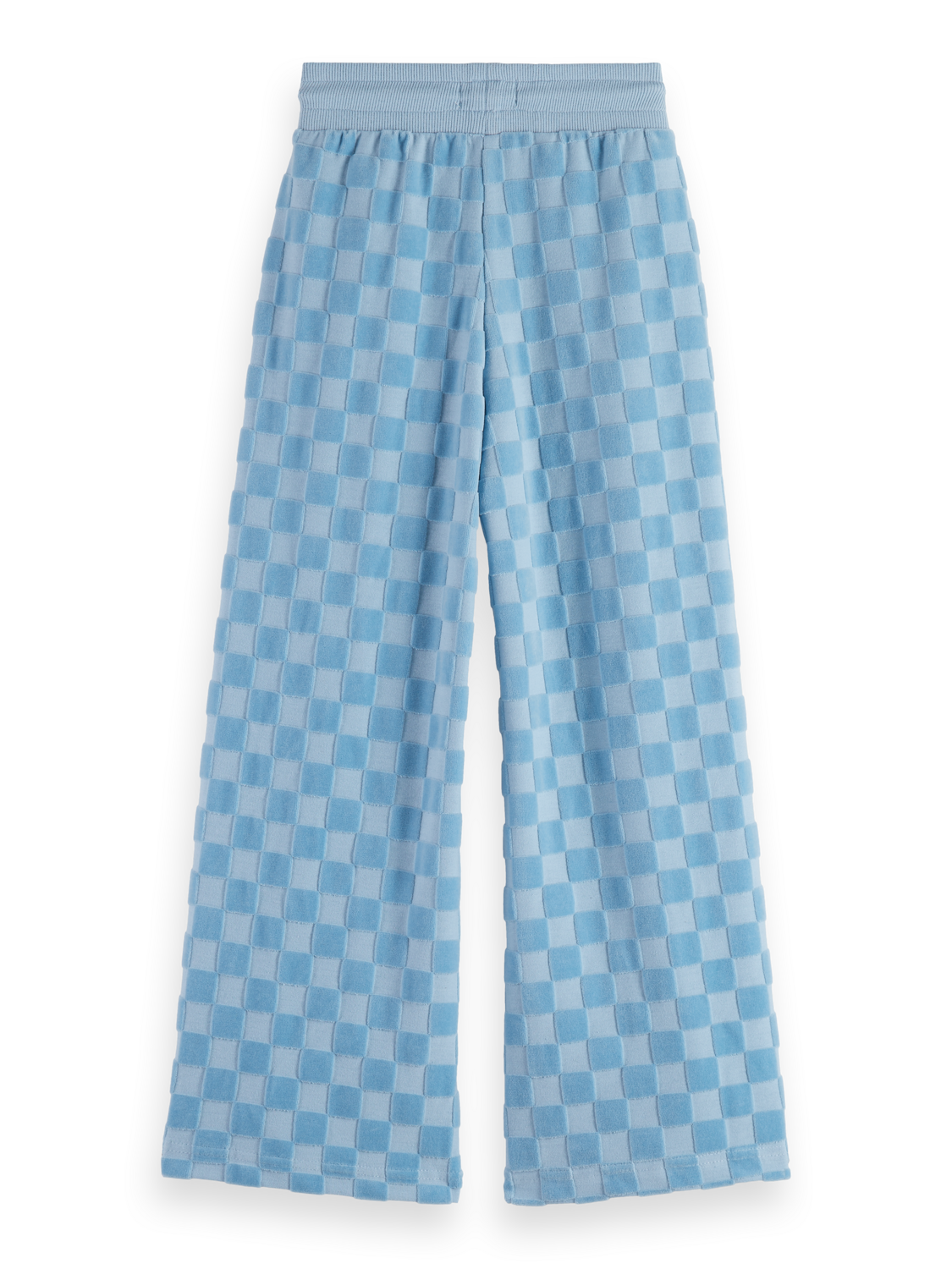 VELOUR CHECKERBOARD JOGGER