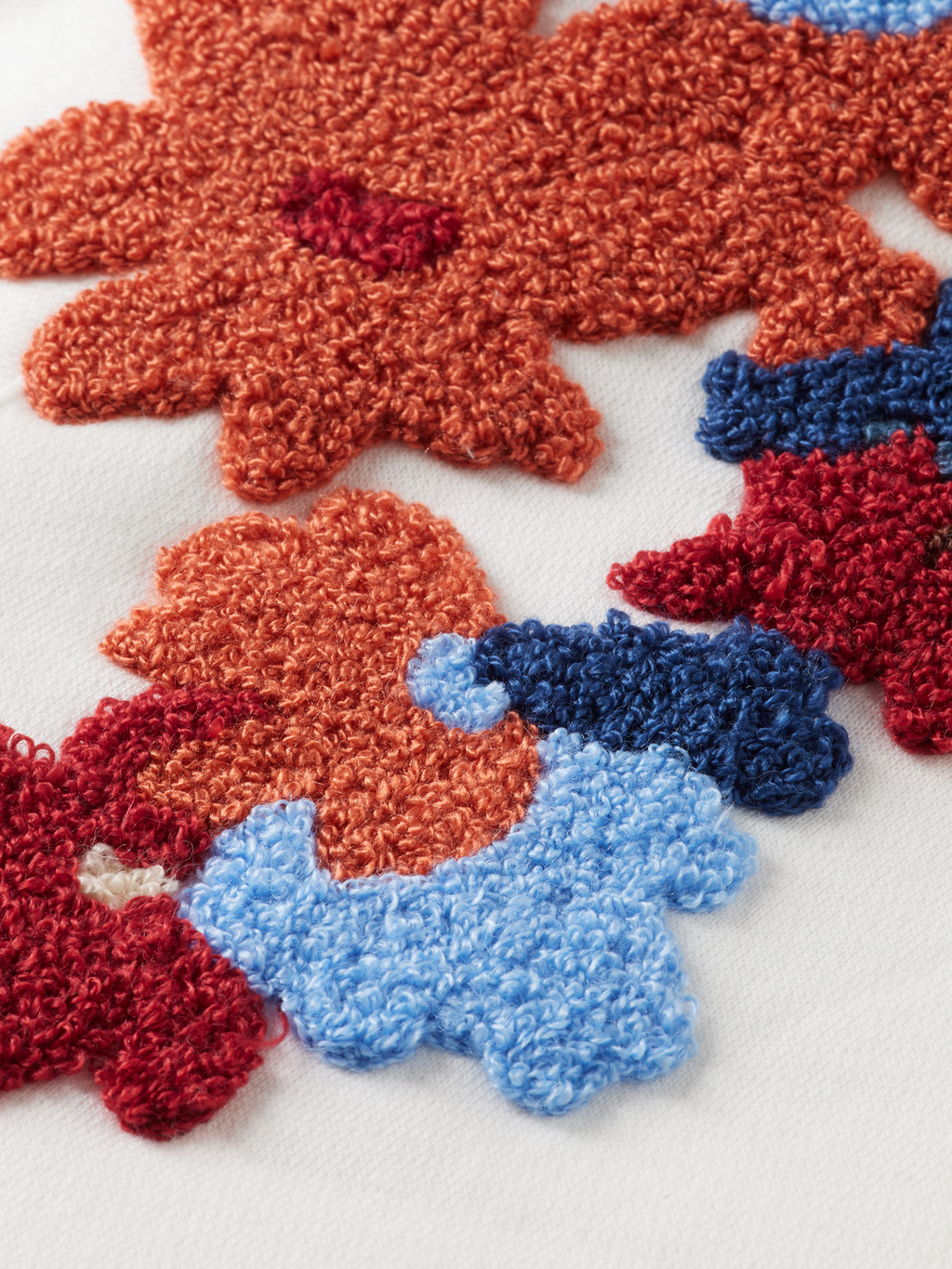 Girls EMBROIDERED CREWNECK