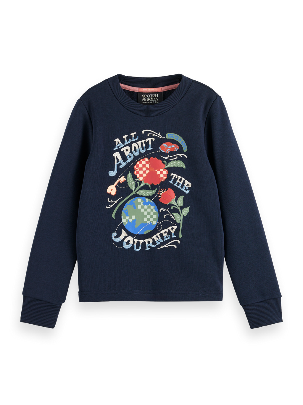 REGULAR-FIT ARTWORK CREWNECK