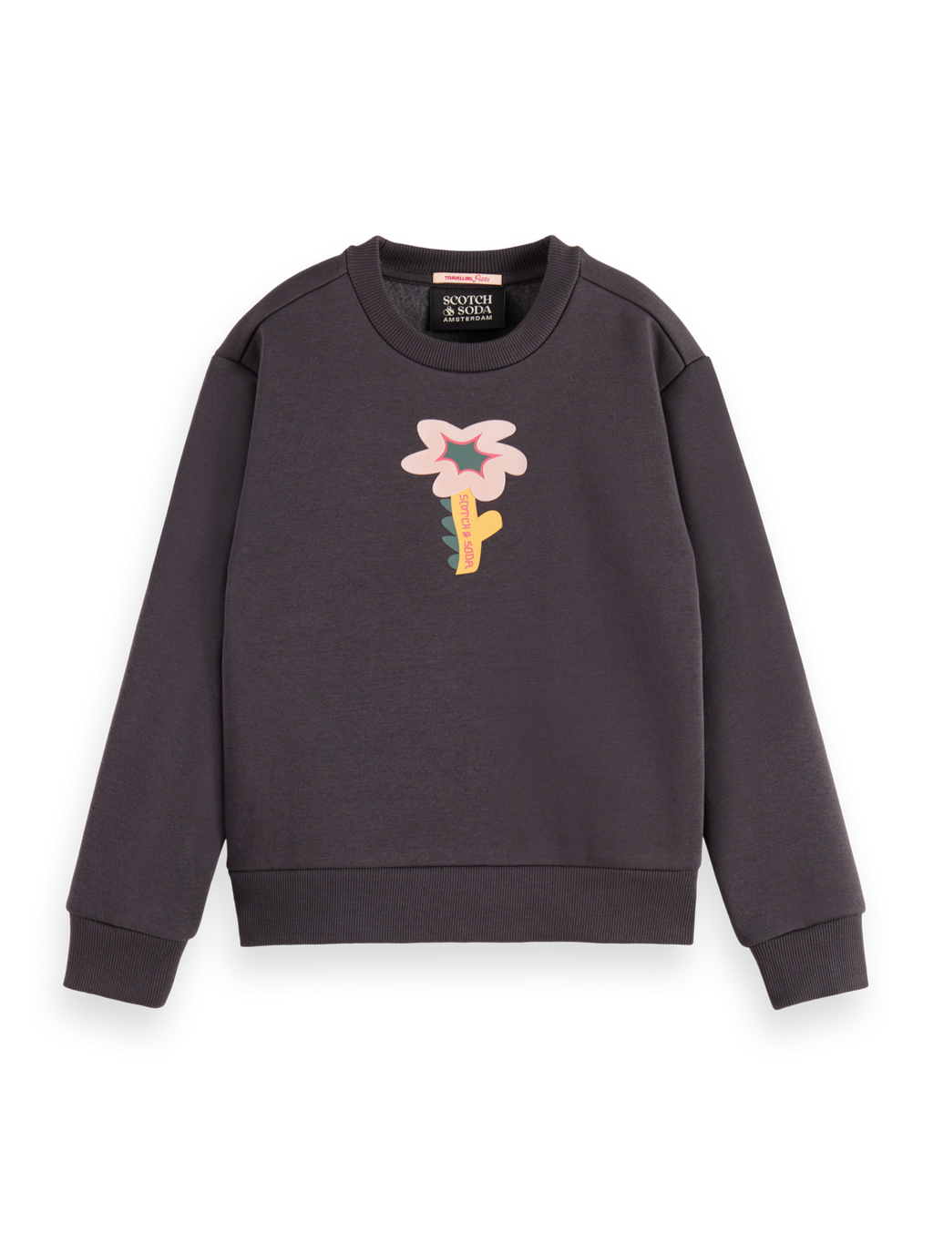 RELAXED-FIT ARTWORK CREWNECK