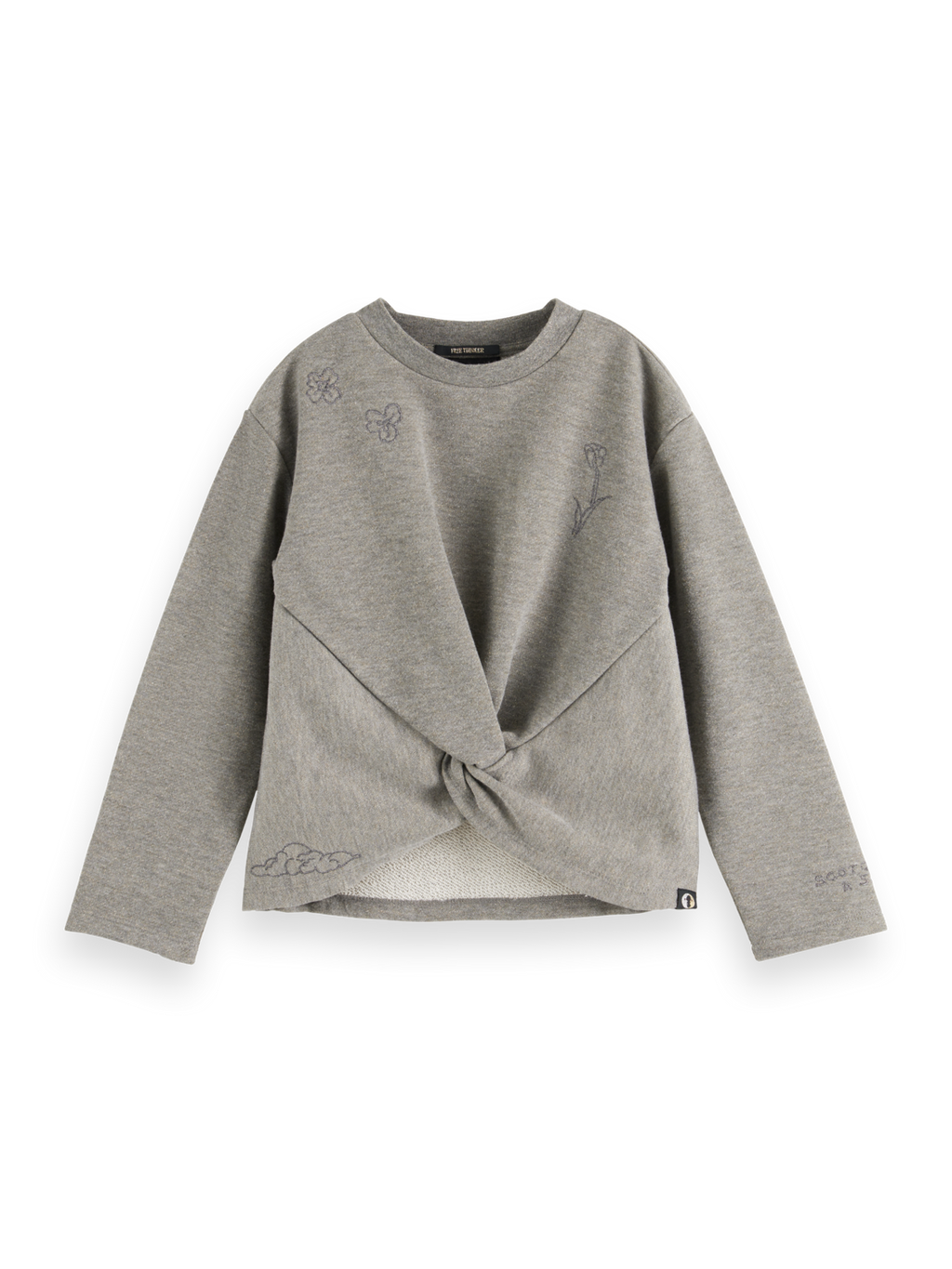 GLITTER FASHION FIT CREWNECK