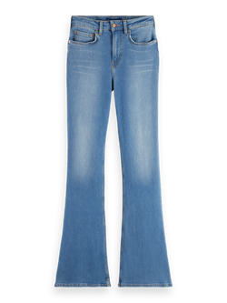 CORE THE CHARM FLARED JEANS  BLUE SCENE