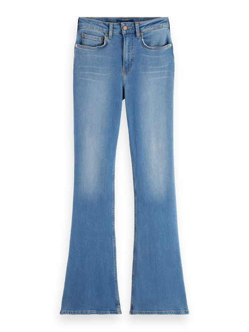 CORE THE CHARM FLARED JEANS  BLUE SCENE