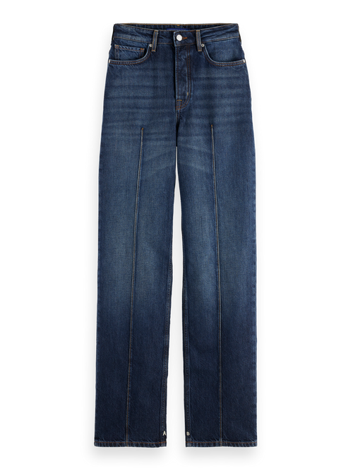 THE RIPPLE AUTHENTIC STRAIGHT JEANS  LUX BLUE