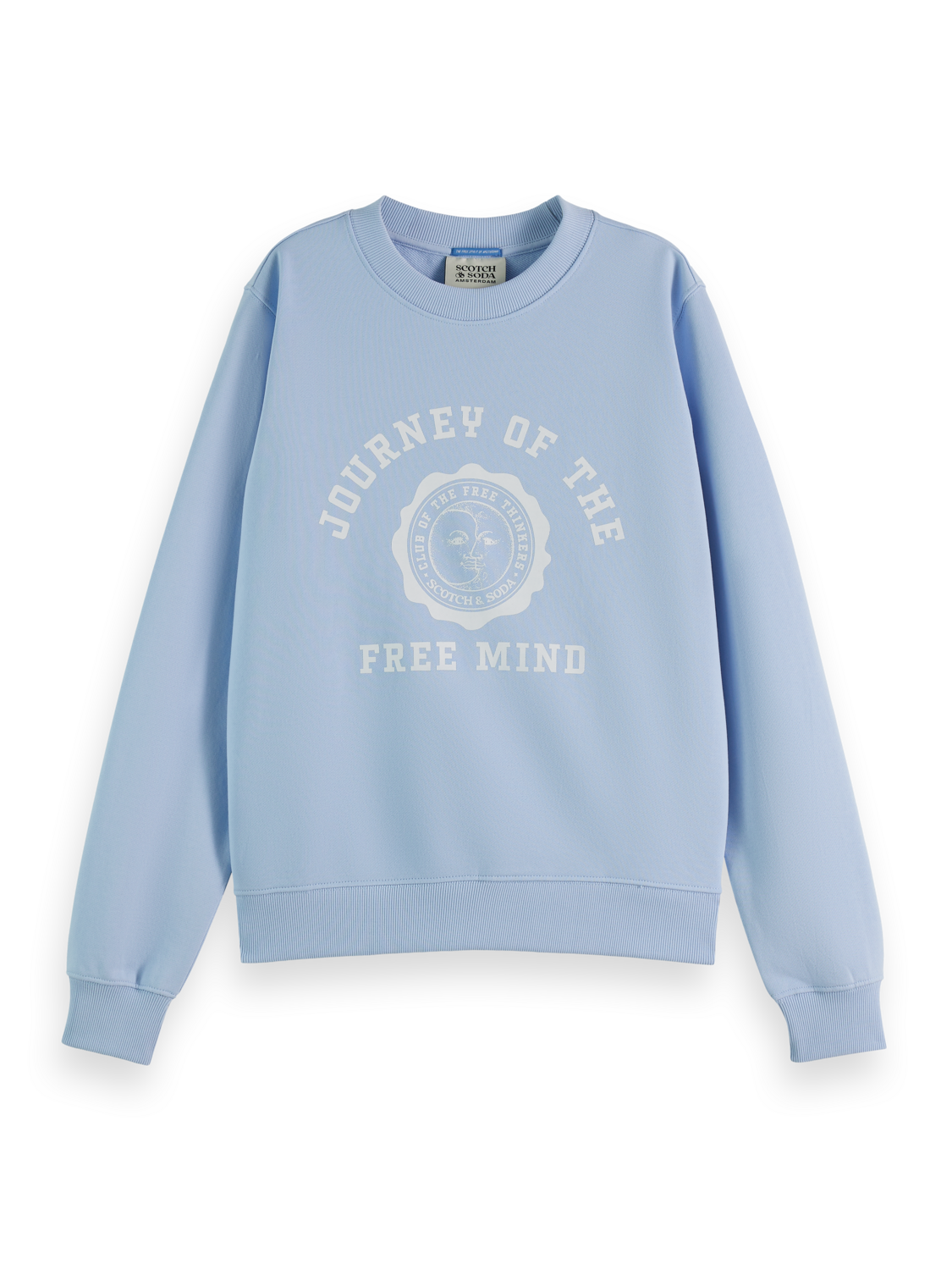 “Scotch & Soda” チェストアートワークスウェットシャツ Red Chest artwork regular fit sweatshirt – Scotch & Soda Amsterdam