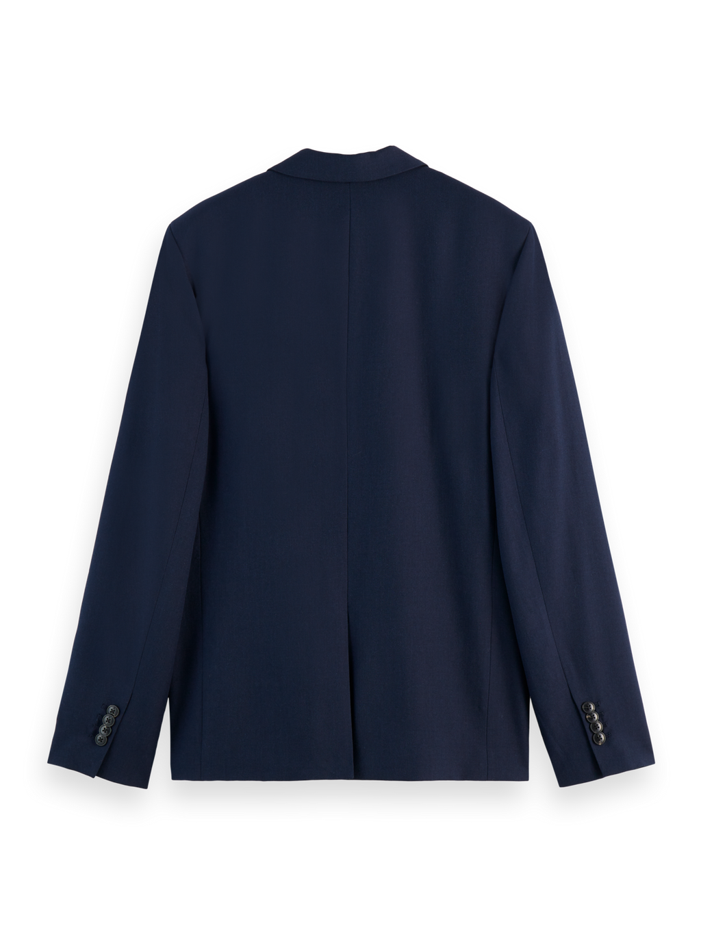 RELAXED WOOL-BLEND SINGLE-BUTTON BLAZER