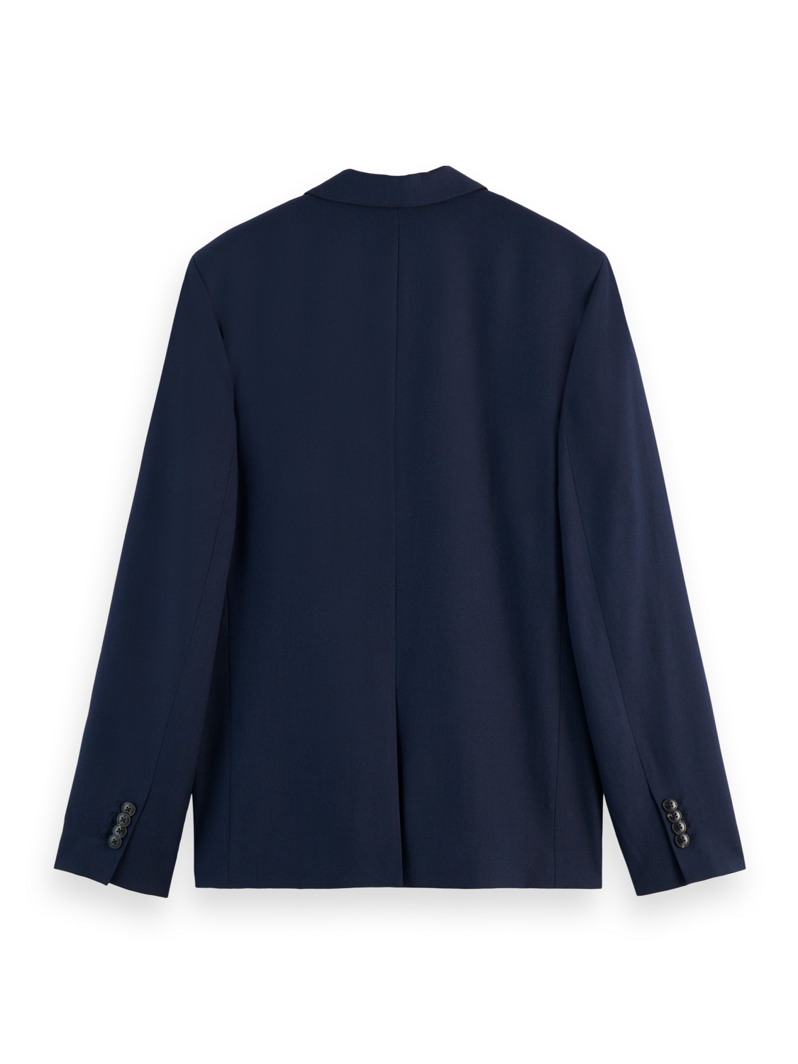 RELAXED WOOL-BLEND SINGLE-BUTTON BLAZER