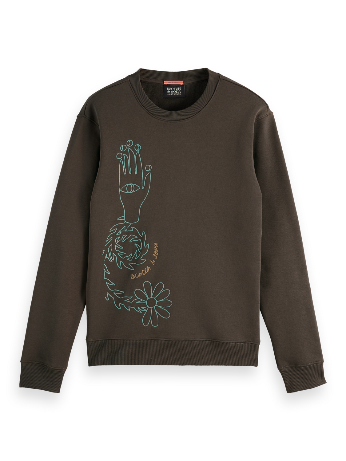 EMBROIDERY SWEATSHIRT