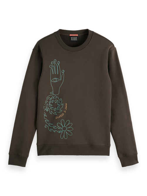 EMBROIDERY SWEATSHIRT