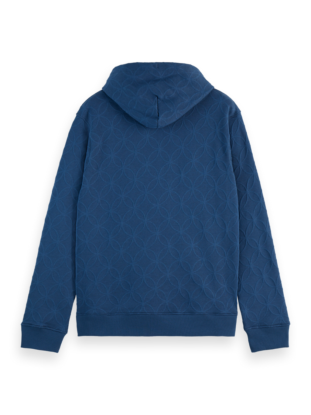 JACQUARD TERRY HOODIE