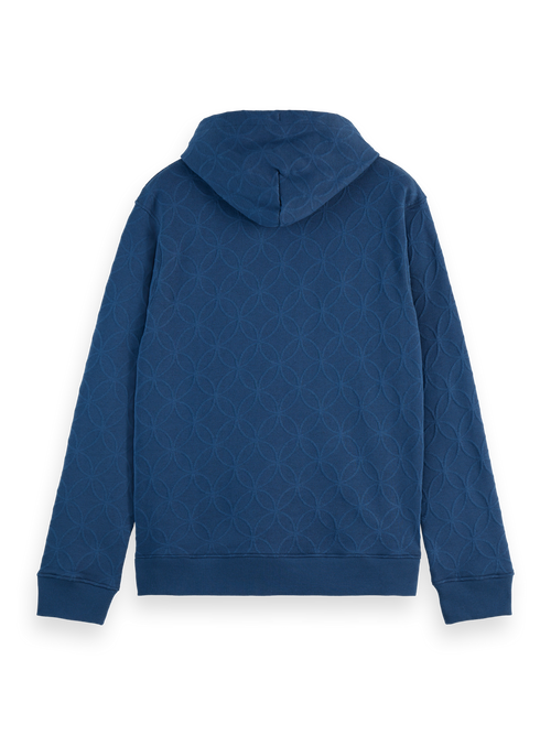 JACQUARD TERRY HOODIE