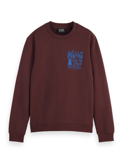 LEFT CHEST ARTWORK SWEATSHIRT