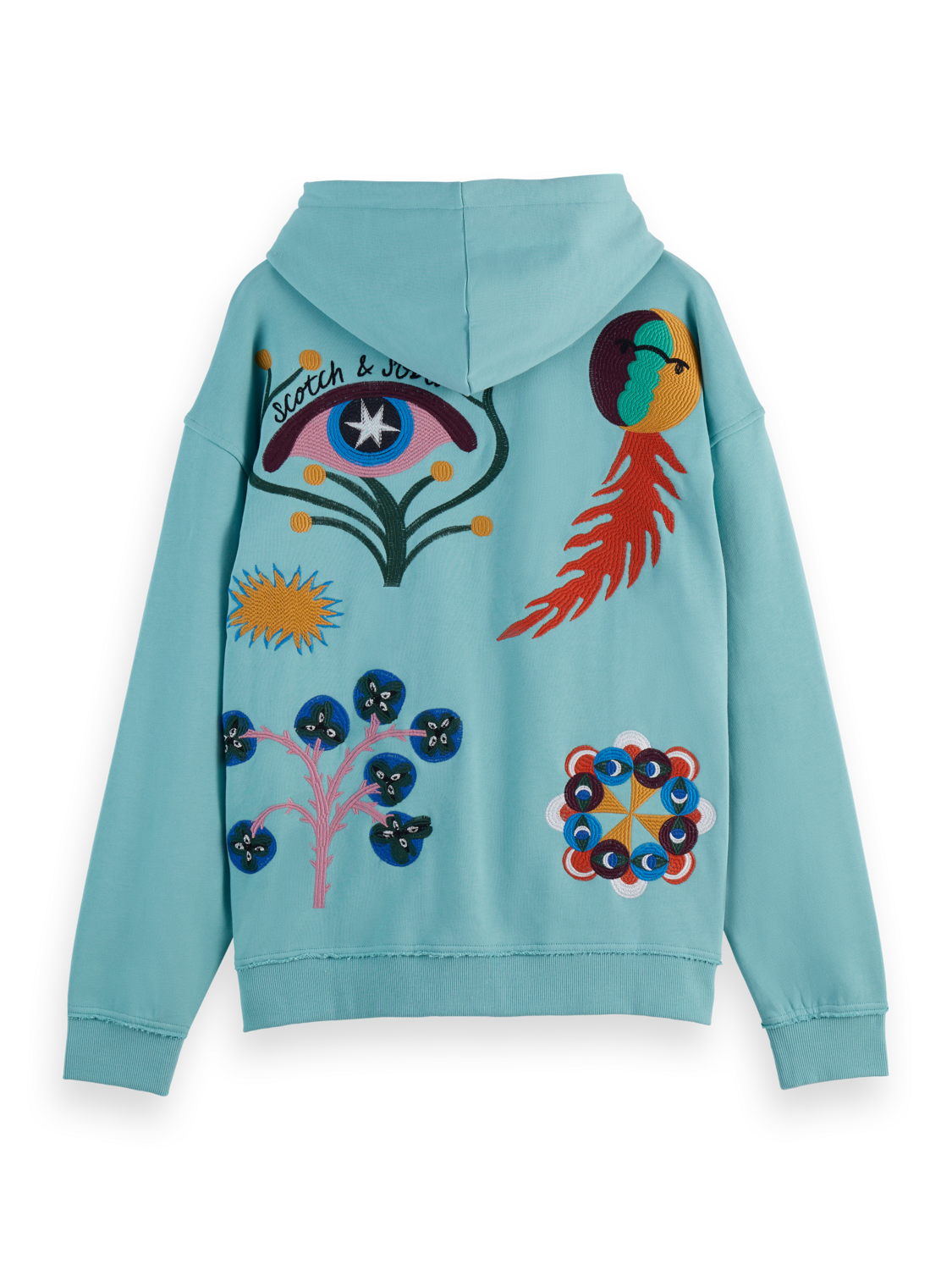 “Scotch & Soda” アートワークアップリケフーディ EMBROIDERY ARTWORK HOODIE – Scotch & Soda Amsterdam