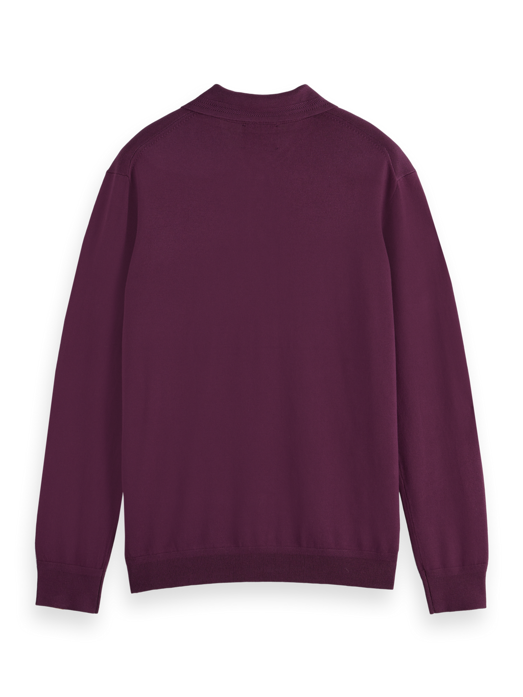KNITTED POLO LONG SLEEVE