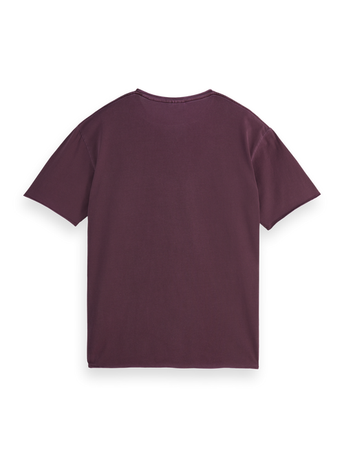 RAW EDGE GARMENT DYE T-SHIRT