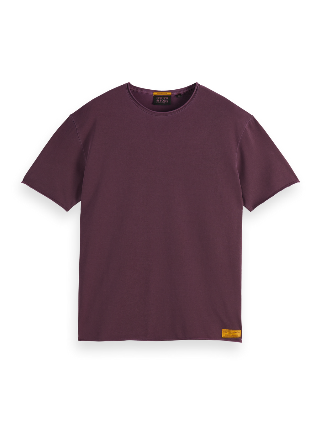 RAW EDGE GARMENT DYE T-SHIRT
