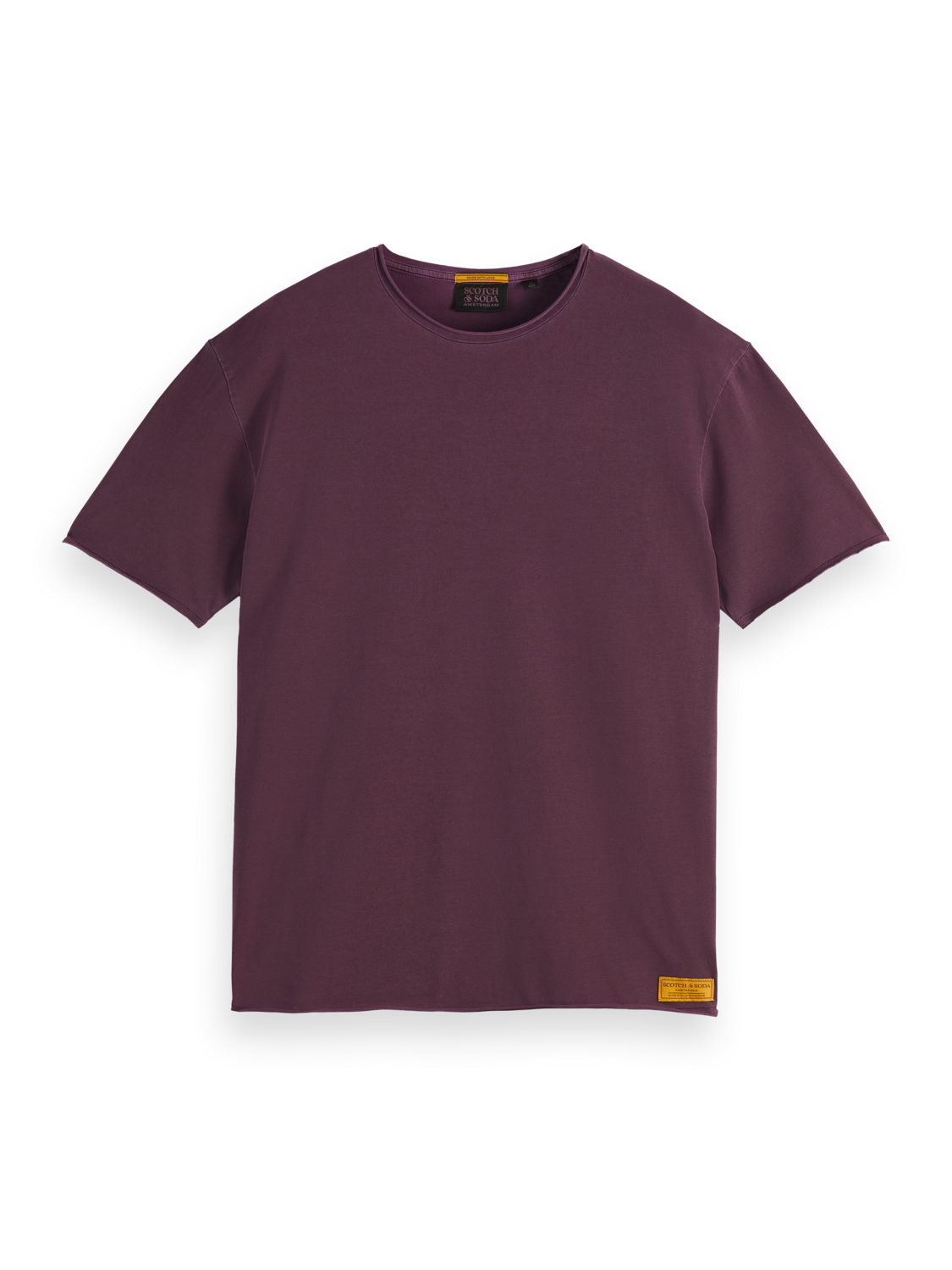 RAW EDGE GARMENT DYE T-SHIRT