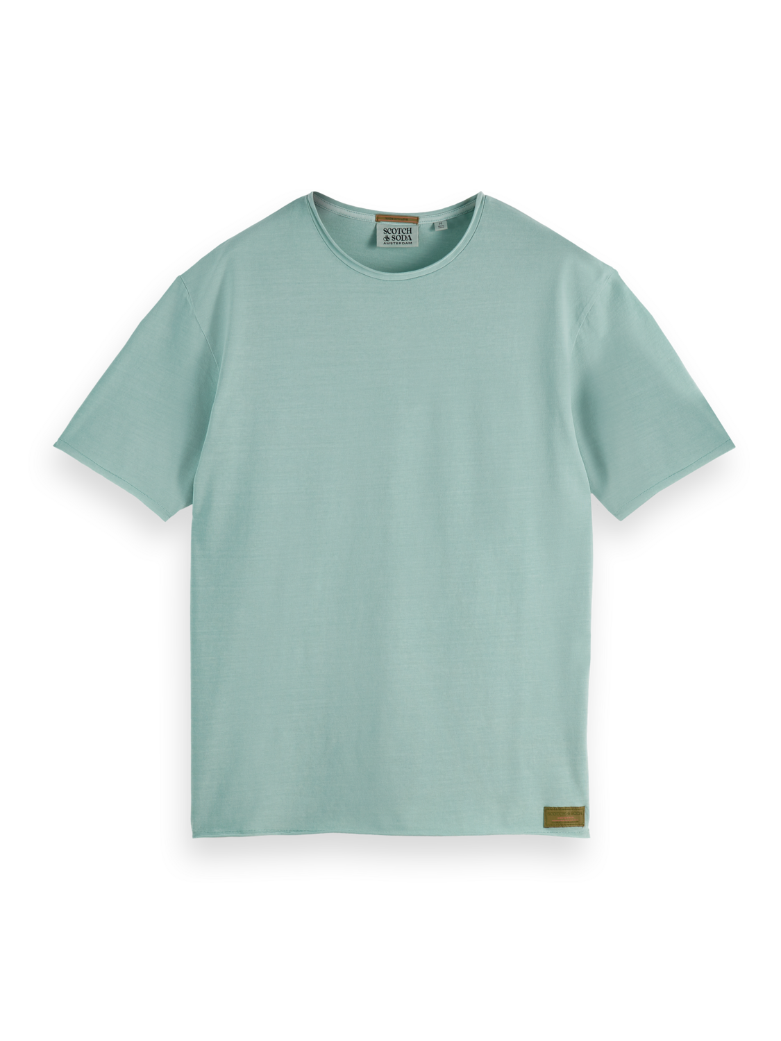 RAW EDGE GARMENT DYE T-SHIRT