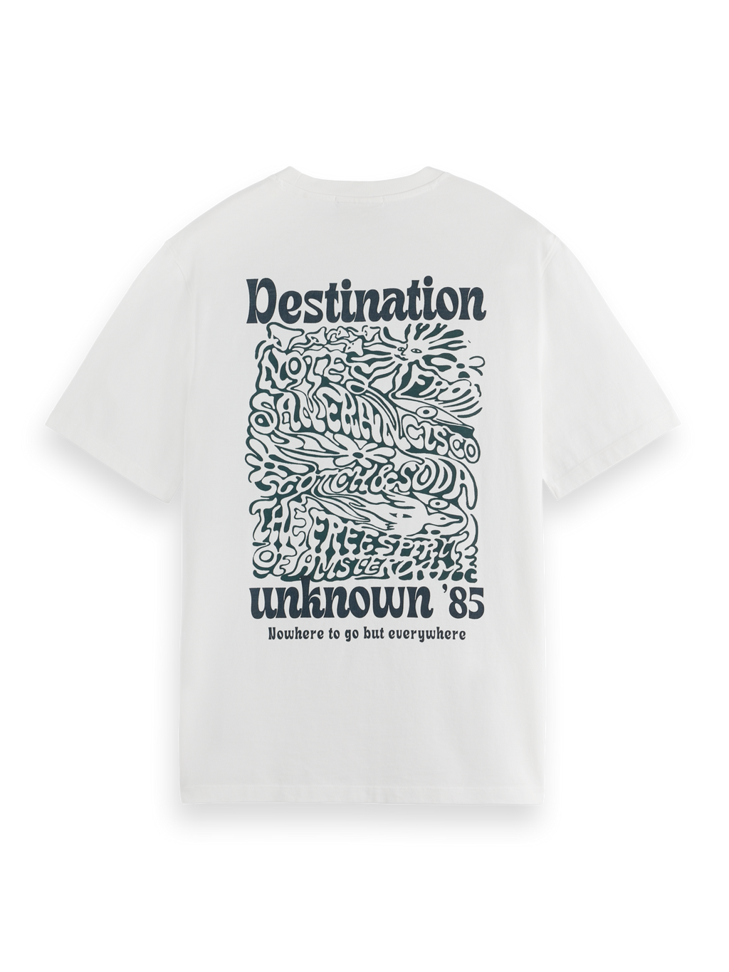 REGULAR FIT FRONT BACK ARTWORK T-SHIRT