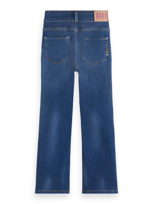 THE CHARM FLARED JEANS - BLUE LINE