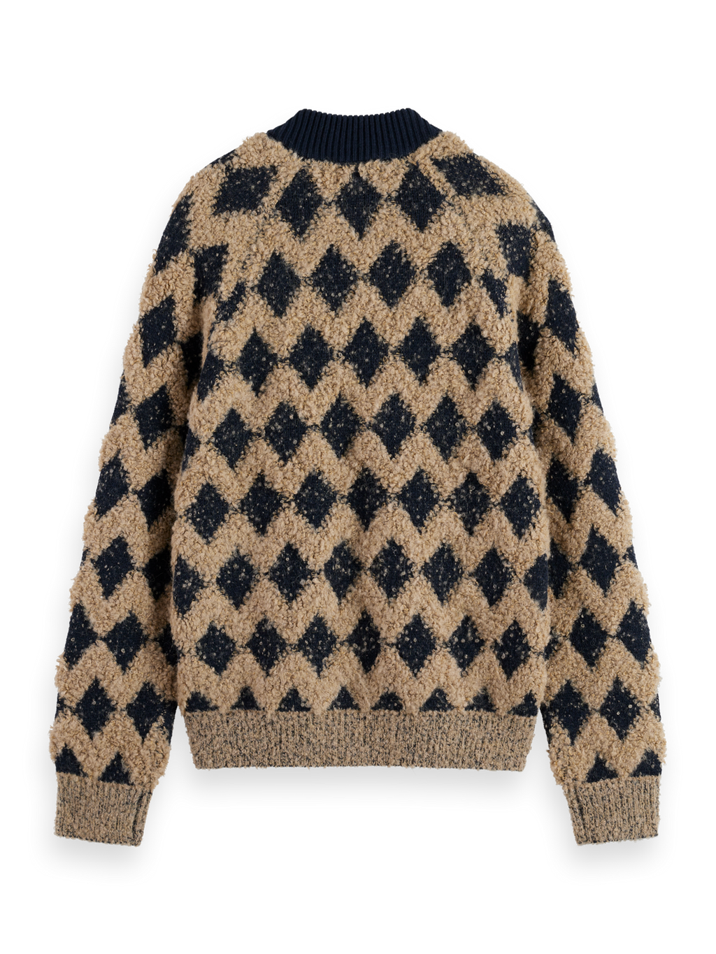 TEXTURED JACQUARD BOMBER