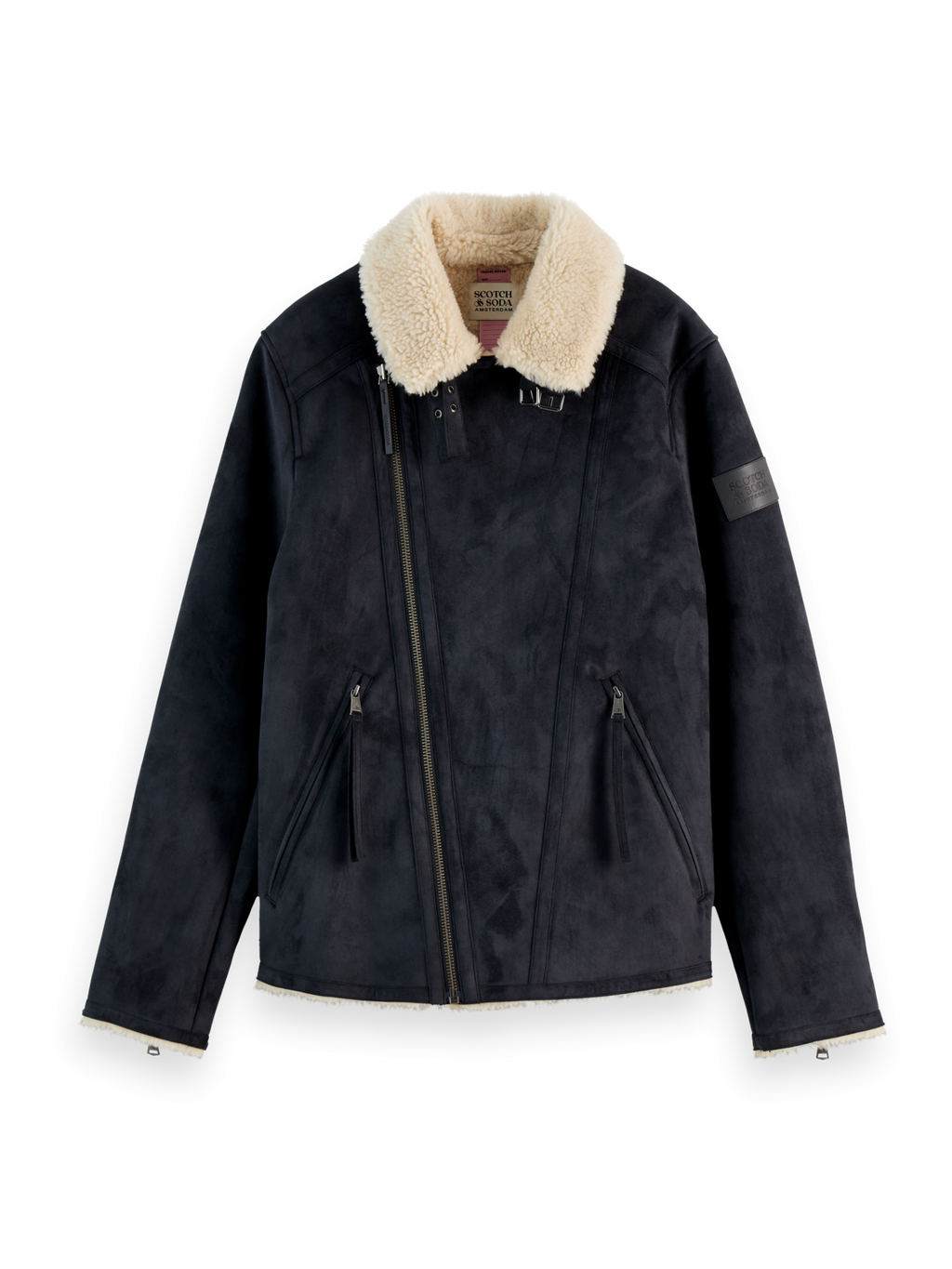 FAUX SHEERLING JACKET