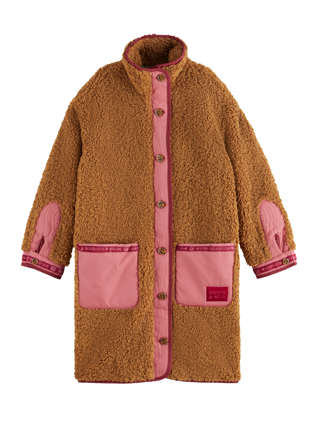 Girls LONG TEDDY JACKET – Scotch Soda Amsterdam