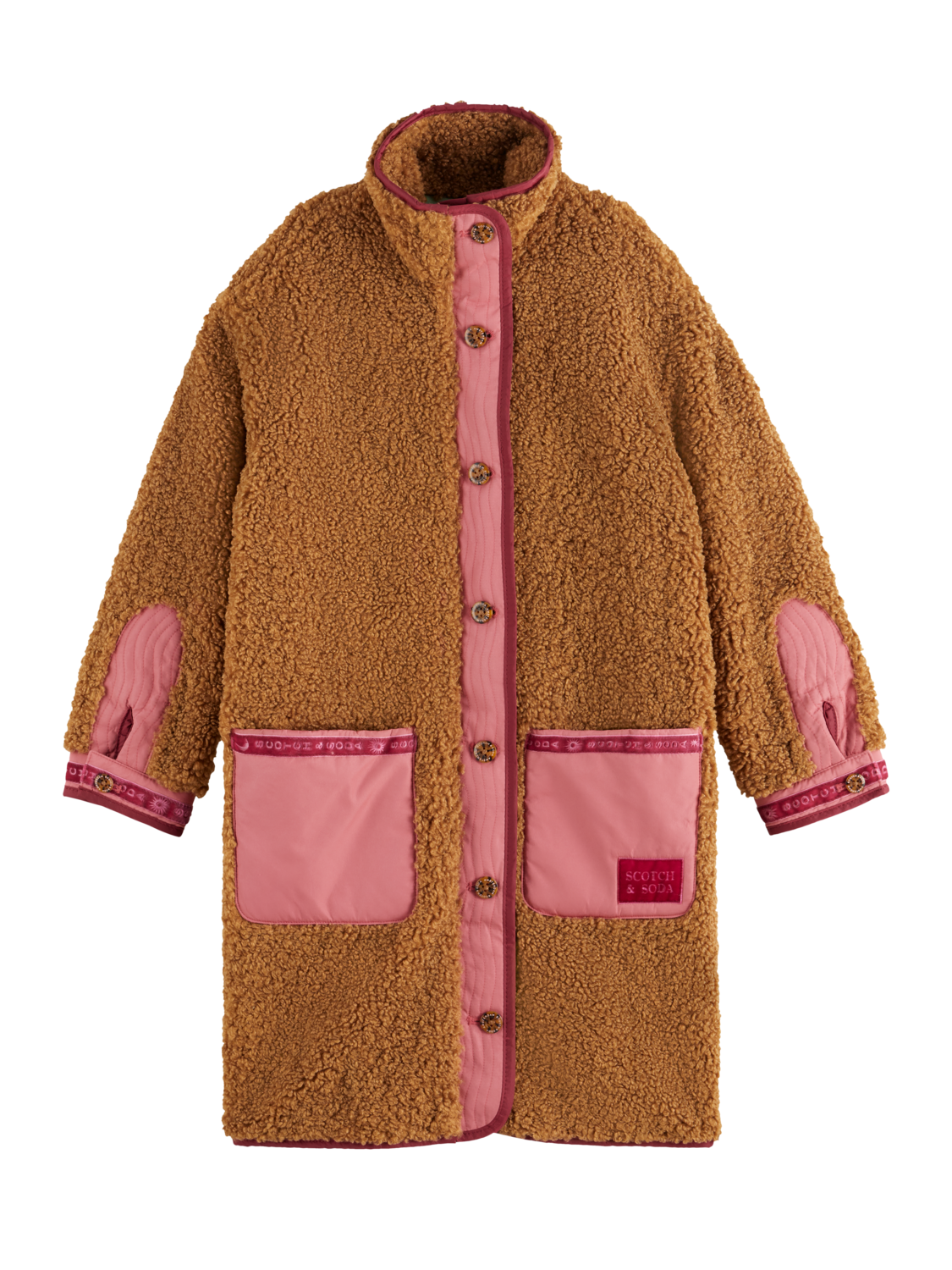 Girls LONG TEDDY JACKET