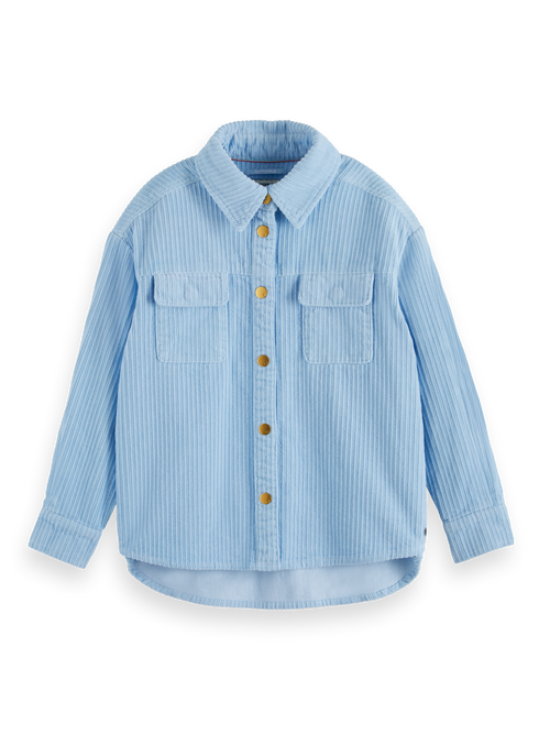 BOXY CORDUROY OVERSHIRT