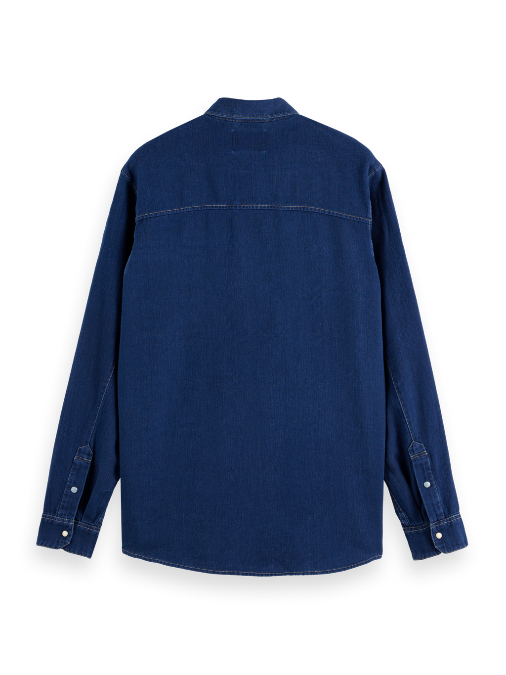 REGULAR FIT PREMIUM INDIGO TWILL WASHED SHIRT