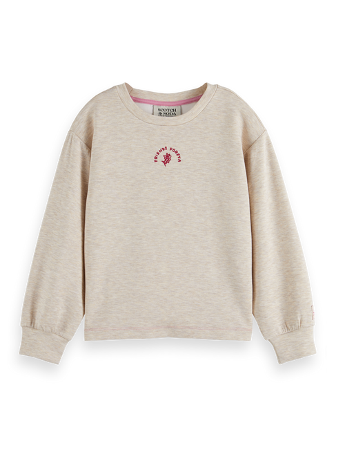 REGULAR-FIT MODAL CREWNECK