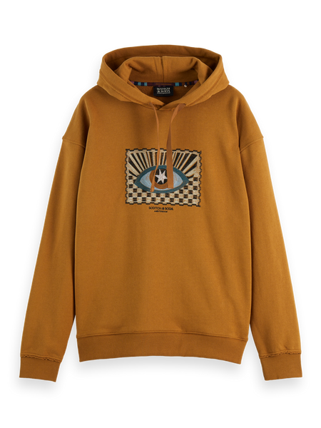 EMBROIDERED ARTWORK HOODIE – Scotch & Soda Amsterdam