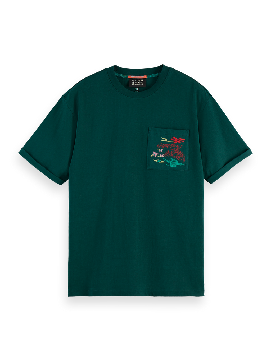 RELAXED FIT POCKET T-SHIRT
