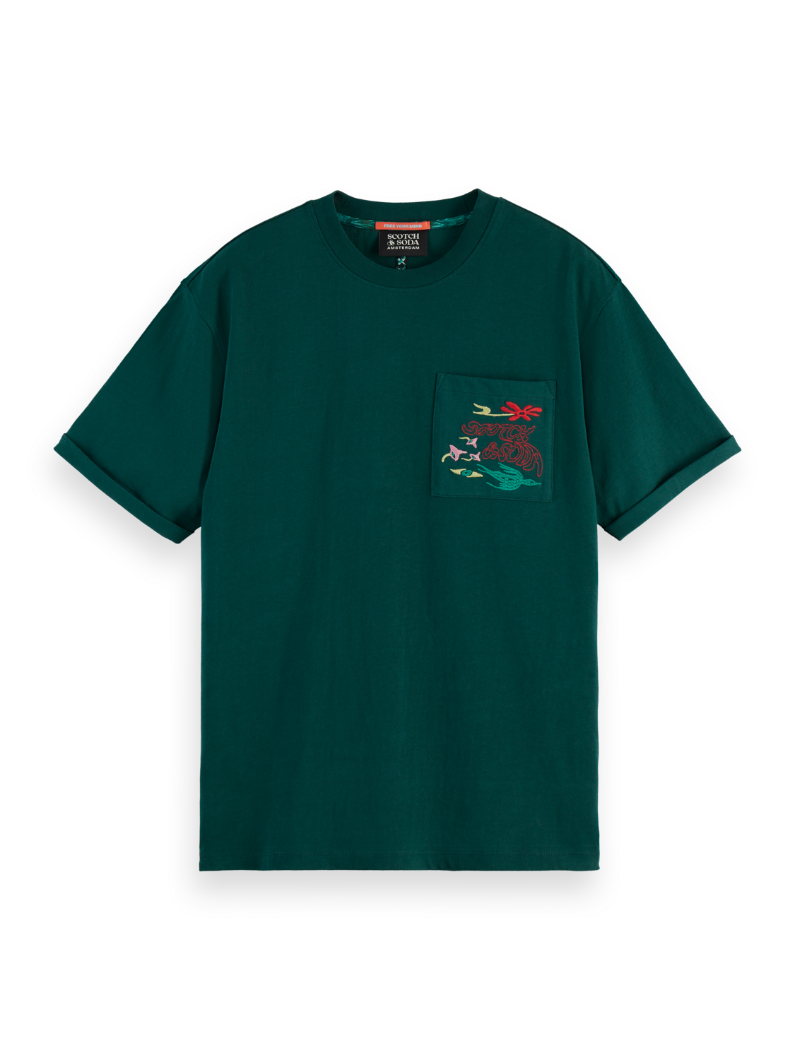 RELAXED FIT POCKET T-SHIRT