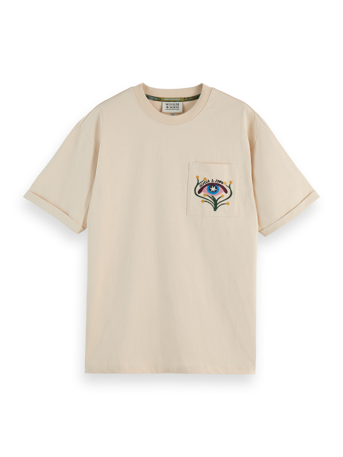 RELAXED FIT POCKET T-SHIRT