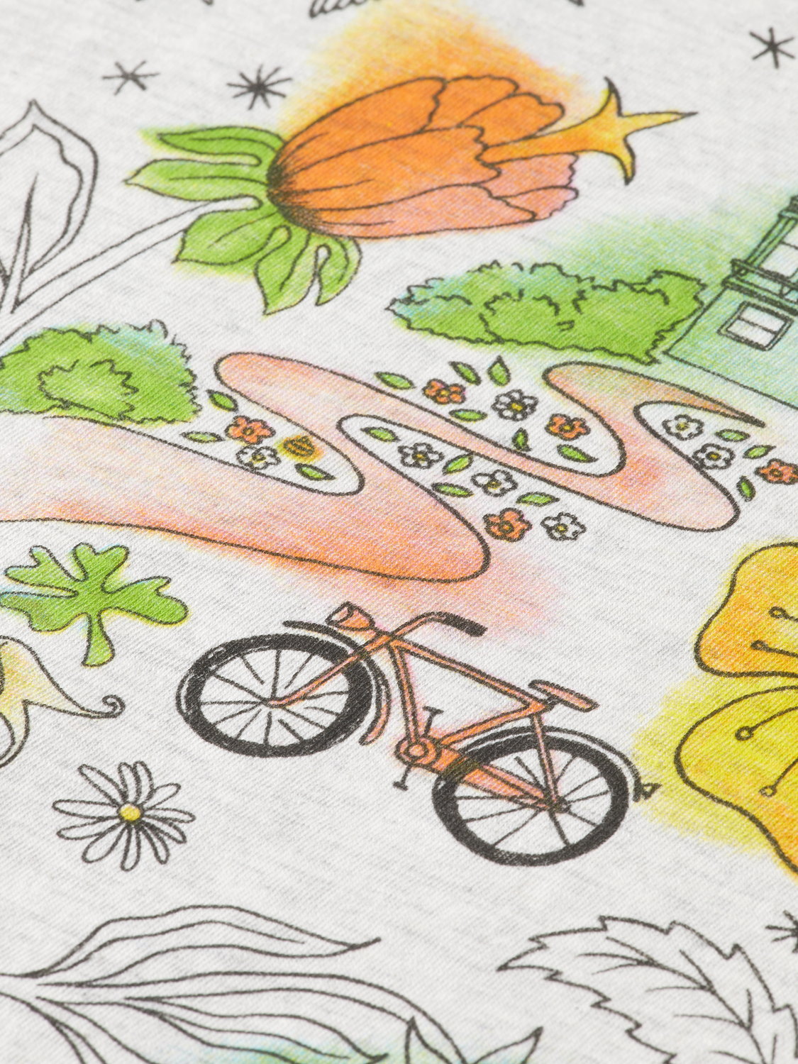 Girls REGULAR-FIT ARTWORK T-SHIRT