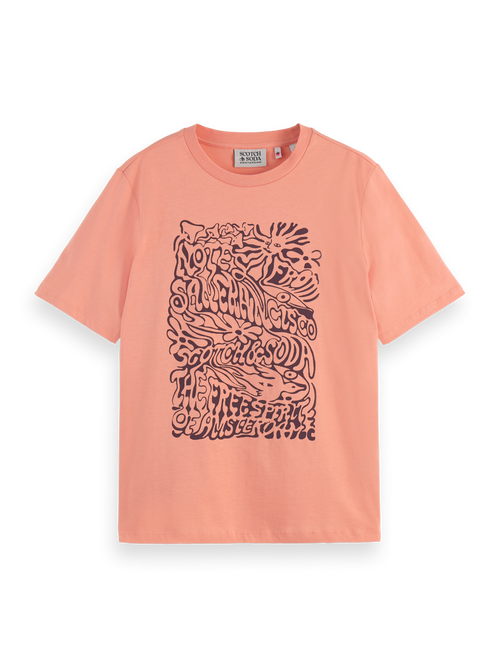 CHEST ARTWORK RELAXED FIT T-SHIRT