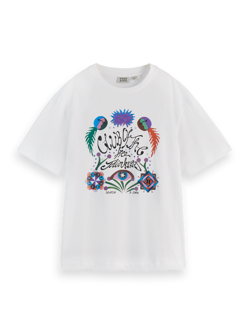 CHEST ARTWORK LOOSE FIT T-SHIRT