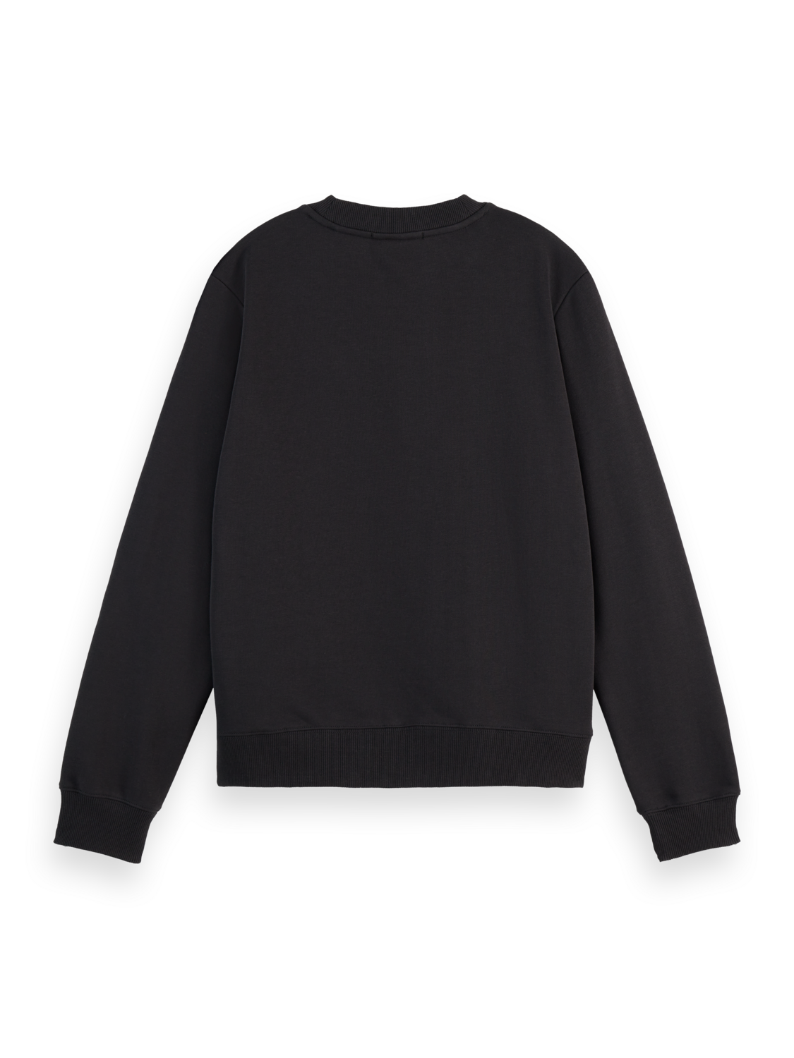 Black fitted sweatshirt sales