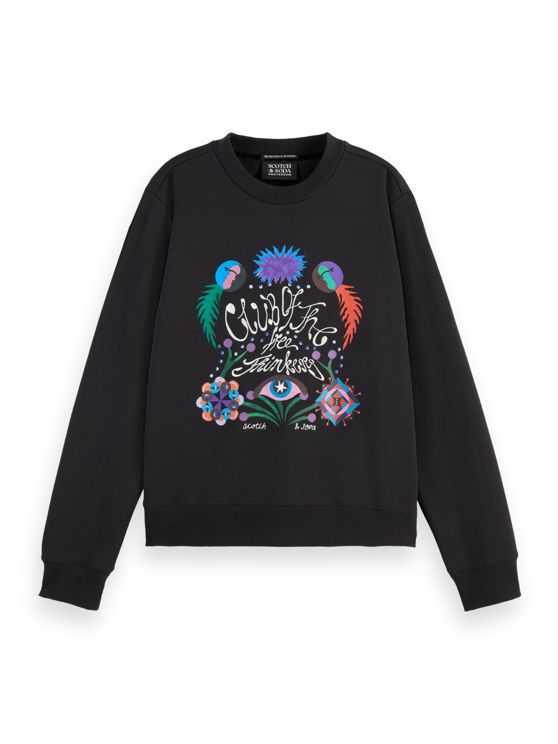 EMBROIDERED REGULAR FIT SWEATSHIRT