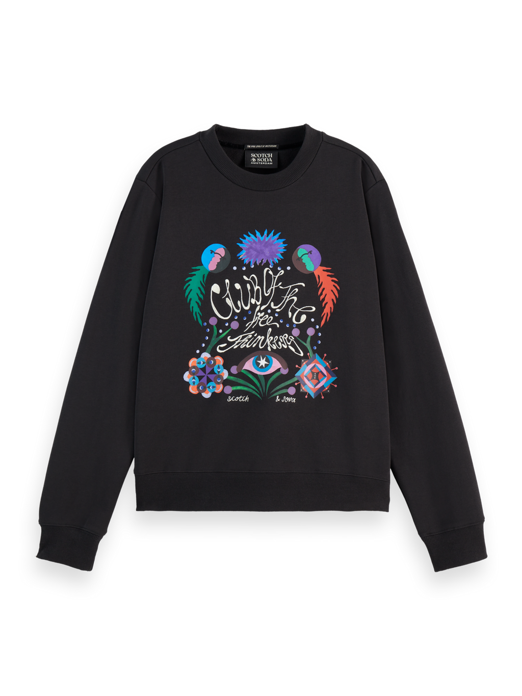 EMBROIDERED REGULAR FIT SWEATSHIRT