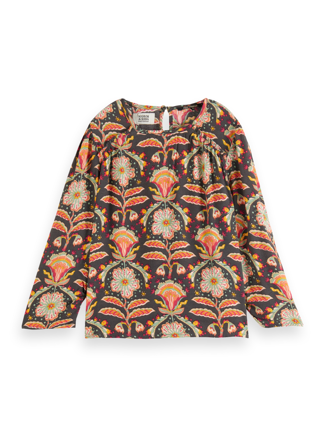 Girls PRINTED VISCOSE TOP