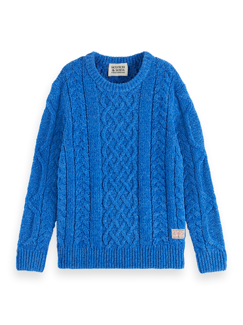 CHENILLE KNIT PULLOVER