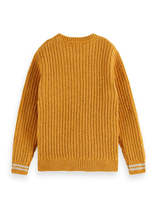 CHENILLE KNIT PULLOVER